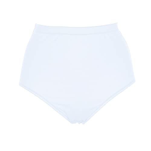 Set 6 Slip Donna Maxi in Cotone Elasticizzato Cotonella 3941 (Bianco, 10) - Home Shopping Italia 