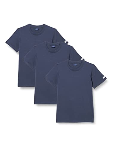 Navigare 513/XL Maglietta intima, Multicolore (Nero/Navi/ Jeans), XXXX-Large (Taglia produttore:9), Pacco da 3, Uomo - Home Shopping Italia 