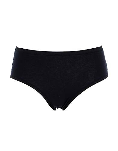 Cotonella 3 Slip Midi Donna l'altra 3940 Colore Nero Cotone Elasticizzato (4/L) - Home Shopping Italia 