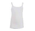 6 Canotte Bimba Spalla Stretta e Larga Bordo Raso Bianco 100% Cotone Art. OP-105/106 - Home Shopping Italia 