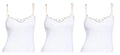 6 Canotte donna macramè 7° Spalla Stretta Art. 25 Speedy Line - Home Shopping Italia 
