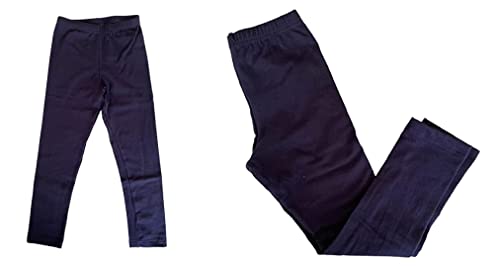 ROSSOPORPORA Leggings bambina e ragazza in cotone elasticizzato sportivo Art. RK119F colore blu - Home Shopping Italia 