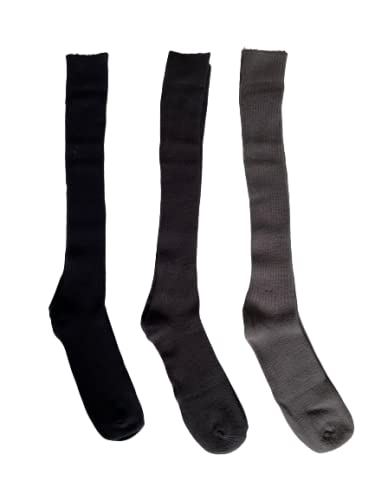 Calzini uomo e donna lunghi e corti in caldo cotone (Pacco da 12) Nero e Assortito Taglia unica Art. 501 e 501/1 - Ciocca - Home Shopping Italia 