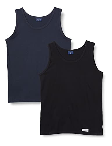 Navigare 511 Canottiera, Multicolore (Nero/Navi/ Jeans), X-Large (Taglia: 6), Pacco da 3, Uomo - Home Shopping Italia 