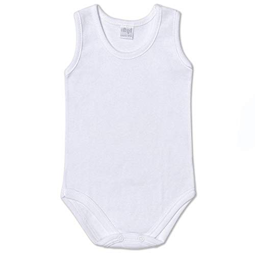 Ellepi Body in cotone leggero neonato spalla larga art. AF840 (3pz) - 1 mese, Bianco - Home Shopping Italia 