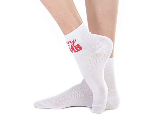MERITEX - Calza donna Fantasia - 36/41, Bianco - Home Shopping Italia 