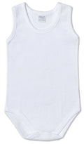 Ellepi AF840NR Body Cotone senza Maniche, Bianco, Taglia 9 Mesi - Home Shopping Italia 