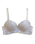 Frames Reggiseno Balconcino con Pizzo Coppa C Art. 398 (Bianco, 4, One_Size) - Home Shopping Italia 