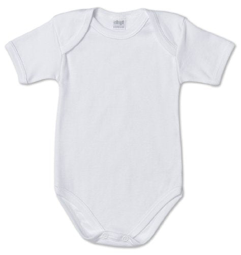 Ellepi AF802NR Body Americano Cotone Mezza Manica, Bianco, Taglia 12 Mesi - Home Shopping Italia 