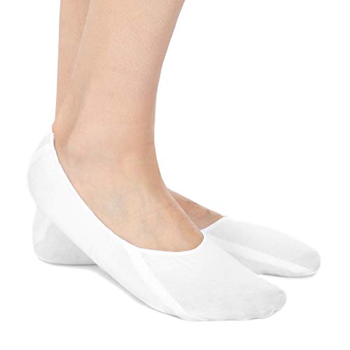 MERITEX Minicalza invisibile salvapiede unisex Filo di Scozia con silicone nel tallone conf. 6 paia art. 664 (M 38/40, NERO) - Home Shopping Italia 