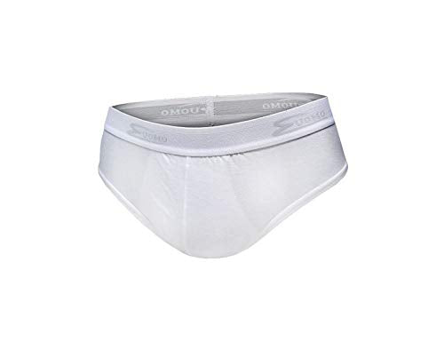 Cotonella Slip Uomo in Cotone BIELASTICO con Elastico PARLATO -Confezione da 6 Slip - Disponibile nei Colori Bianco, Nero o Assortito - Home Shopping Italia 