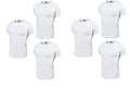 Enrico Coveri Maglietta Intima Uomo Girocollo Offerta 3 E 6 Pezzi, Anche in Taglie Maxi, Maglia Uomo in Cotone Pettinato ET1100 (6 Pezzi Ass. (2 Nero 2 Blu 2 Grigio), 6-XL-52) - Home Shopping Italia 