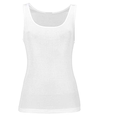 6 Canotte donna 5° Spalla Larga Bordo Raso Bianco Art. OP 26 Speedy Line - Home Shopping Italia 