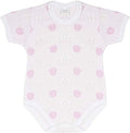 Ellepi (2pz) Body in Cotone Leggero Manica Corta Baby (Fantasia variabile) (18 Mesi, Rosa) - Home Shopping Italia 
