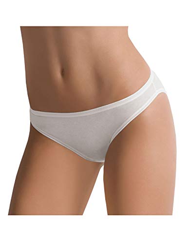 3 Slip vita bassa donna l'altra Cotonella 3165 cotone elasticizzato (5/XL, Bianco) - Home Shopping Italia 