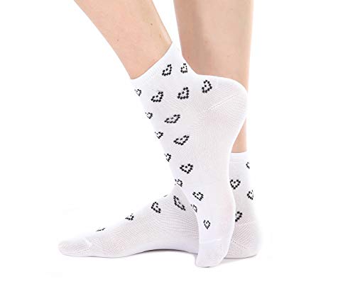 MERITEX - Calza donna Fantasia - 36/41, Bianco - Home Shopping Italia 