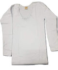 3 Maglie donna Manica Lunga macramè 4° Bianca Caldo Cotone Art. OP-08/L Speedy - Home Shopping Italia 