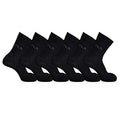 Fila, 6 paia di calze corte modello STREET in cotone elasticizzato. Nero 39/42 - Home Shopping Italia 