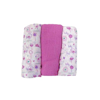 3 quadrati garza Mussole in cotone neonato e neonata varie misure - Home Shopping Italia 