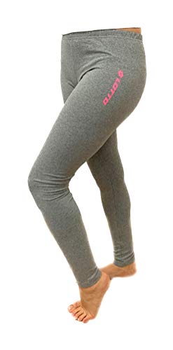 Lotto Leggings Donna in Cotone Elasticizzato, Offerta per 1 E 2 Pezzi, Fitness Yoga Palestra Leggings Sportivo Leggings Donna (Grigio Melange, XL) - Home Shopping Italia 