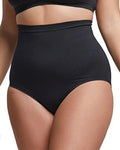 POMPEA guaina donna slip vita alta comfort size in microfibra art. 89624250 (XXL, nero) - Home Shopping Italia 