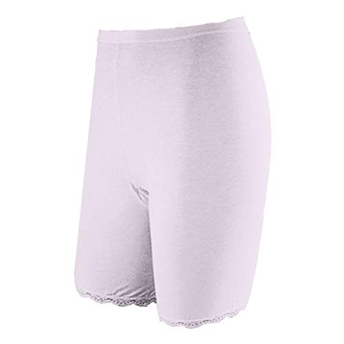 Cotonella *Offerta Risparmio Long Donna in Cotone Elasticizzato Art. 3163 - Confezione da 4 Pezzi -Bianco 8 (Bianco, 5-XL) - Home Shopping Italia 