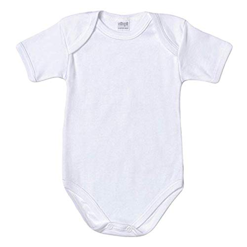 Ellepi 6 Body Bimbo in Puro Cotone Anallergico con Cuciture Comfort Colore Bianco Mezza Maniche. Taglia 24 Mesi - Home Shopping Italia 