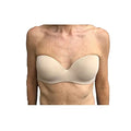 LORMAR Reggiseno a fascia con coppe foderate art. 1904-2, Beige - Home Shopping Italia 