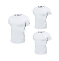 Enrico Coveri 3 t-Shirt Uomo Mezza Manica Girocollo Cotone bielatico Art ET1000 (7/XXL, Bianco) - Home Shopping Italia 