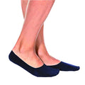 MERITEX CONFEZIONE DA 4 PAIA MINICALZA SALVAPIEDE CON SILICONE SCOLLATA INVISIBILE UOMO DONNA COTONE ELASTICIZZATO - PRODOTTO CERTIFICATO Oeko-Tex - Disponibile nei colori Bianco, Nero, Nudo e Blu - Home Shopping Italia 