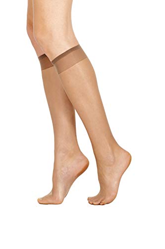 pompeaa 3 PAIA CALZE CALZINI GAMBALETTI 20 DEN POMPEA DONNA NO STRESS TG U. NERO BEIGE (Beige scuro) - Home Shopping Italia 