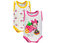 Ellepi Body Senza Maniche Neonata Minnie Mouse Costine Set 2 Pz AF5050 (Giallo/Fucsia, 1 Mese) - Home Shopping Italia 