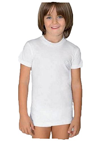 Navigare 3 Pezzi T-Shirt Maglia Girocollo Bimbo Mezza Manica Art. 13020 (3 (3-4 Anni), Bianco) - Home Shopping Italia 