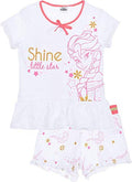 Disney Pigiama Bambina Frozen T-Shirt e Pantaloncino in Cotone Stampato 1845 - Home Shopping Italia 