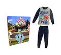 Pigiama Bambino Invernale, Pigiama Bambina Invernale, Pigiama Caldo Cotone, Disney, Marvel (5505 Grigio Melange, 5 Anni) - Home Shopping Italia 