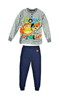 Pigiama Bambino Invernale 44 Gatti Pigiama in Felpa, Pigiama Bambino Felpato Disney Marvel (1070 Grigio Melange, 4 Anni) - Home Shopping Italia 