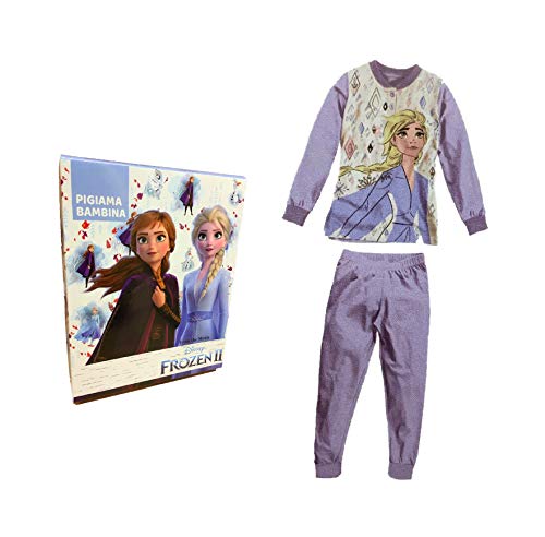 Pigiama Bambino Invernale, Pigiama Bambina Invernale, Pigiama Caldo Cotone, Disney, Marvel (6211 Lilla, 3 Anni) - Home Shopping Italia 