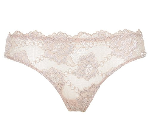 LORMAR Perizoma String Tutto Pizzo Elasticizzato Vita Bassa Marca Made in Italy (3Â°(Media), Bianco) - Home Shopping Italia 