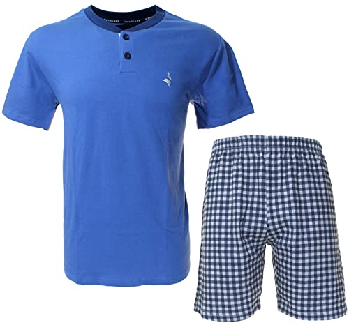 Navigare Pigiama Corto Uomo Fresco Cotone Jersey Pantalone Manica Corta 2141209 (L) - Home Shopping Italia 