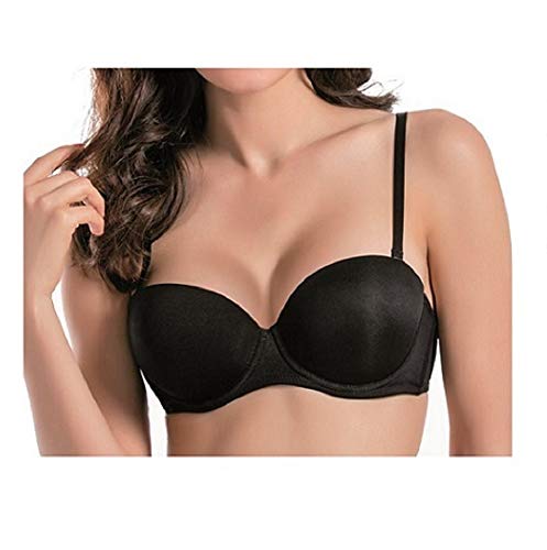 LOVE AND BRA Reggiseno Fascia Donna Art. Cindy col. E Mis. A Scelta Nero 5 - Home Shopping Italia 