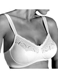 Leo Corsetteria Reggiseno Classico Pizzi No Ferretto Spalline Larghe Foderato Cotone.973 Tg.3 Coppa B Bianco - Home Shopping Italia 