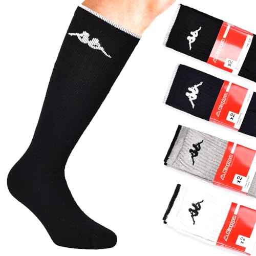 Kappa 4 PAIA CALZETTONE, CALZA LUNGA MORBIDA SPUGNA BASKET SPORT LAVORO,DA UOMO,TAGLIA UNICA (GRIGIO) - Home Shopping Italia 