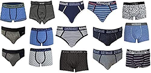 Navigare (6pz Slip o Boxer in Cotone Elasticizzato Fantasia Secondo stagionalità e disponibilità (Immagine indicativa) Colori Assortiti - Home Shopping Italia 
