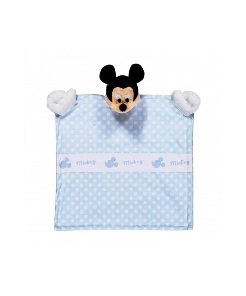 Ellepi Dudu Pupazzo Disney Minnie Topolino Doudou Morbido Velour Rosa Cielo 0+ Mesi Neonato Maschio Femmina Anallergico Regalo Lista Nascita Mamma Parto Prima Infanzia Corredo (Topolino) - Home Shopping Italia 