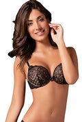 Reggiseno Love And Bra Elodie Push-Up in Pizzo Coppa Graduata con Ferretto (4Â° Quarta, Bianco) - Home Shopping Italia 