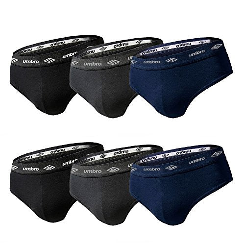 Umbro Set 6 Pezzi Slip Uomo in Cotone Elasticizzato Art. 700 (colorato, 5/L) - Home Shopping Italia 