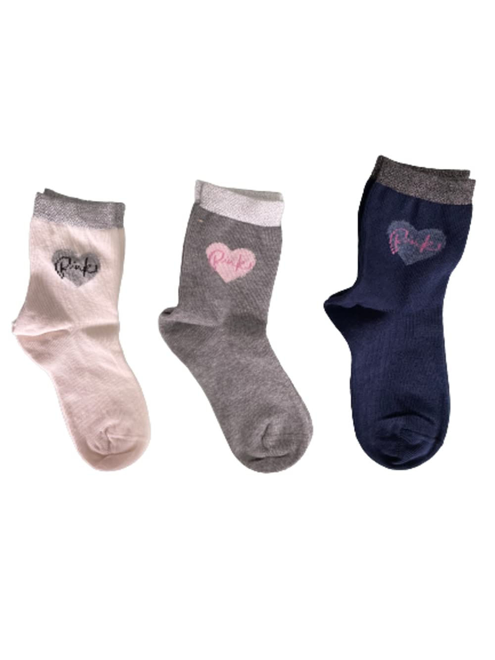 6 paia Calze corte bambina e ragazza varie fantasie colori assortiti caldo cotone - Il Granchietto - Home Shopping Italia 