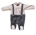 Pastello Tutina Lunga con Piedini in ciniglia Neonato Art. TC40K - Home Shopping Italia 