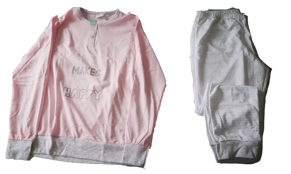 Primero Pigiama Bambina Lungo Due Pezzi in Cotone Varie Taglie e Colori - Home Shopping Italia 