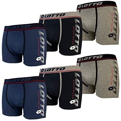 Boxer da uomo elastico interno modello a scelta vari colori e taglie disponibile ad 1-3-6-9 pezzi (5/L, Fantasia, 1) - Home Shopping Italia 